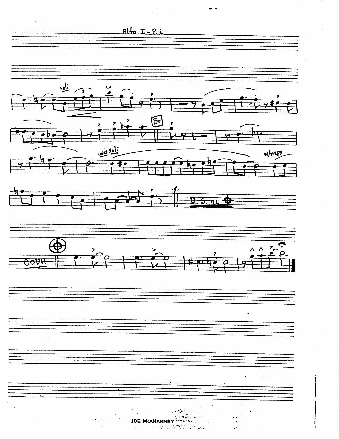Come Rain Or Come Shine (J.McAnarney)-Vocal in Bb — page 2