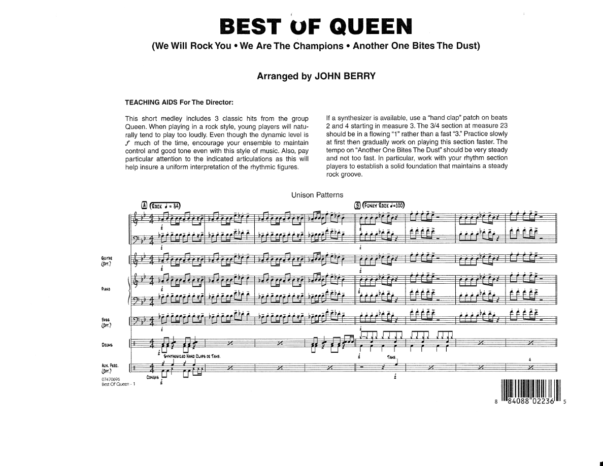 John Berry Big Band Arrangements — 110 Charts | PDF Download