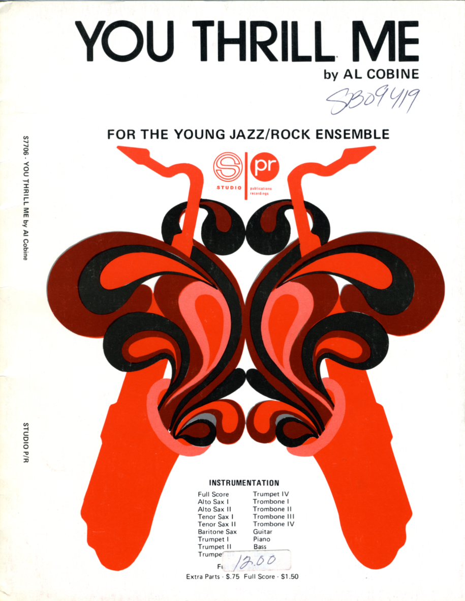 You Thrill Me — Big Band sheet music arranged by Al Cobine | Jazz Standard