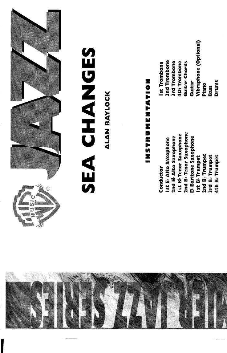 Sea Changes (A.Baylock) MP3 — Big Band sheet music arranged by Alan Baylock | Jazz Standard
