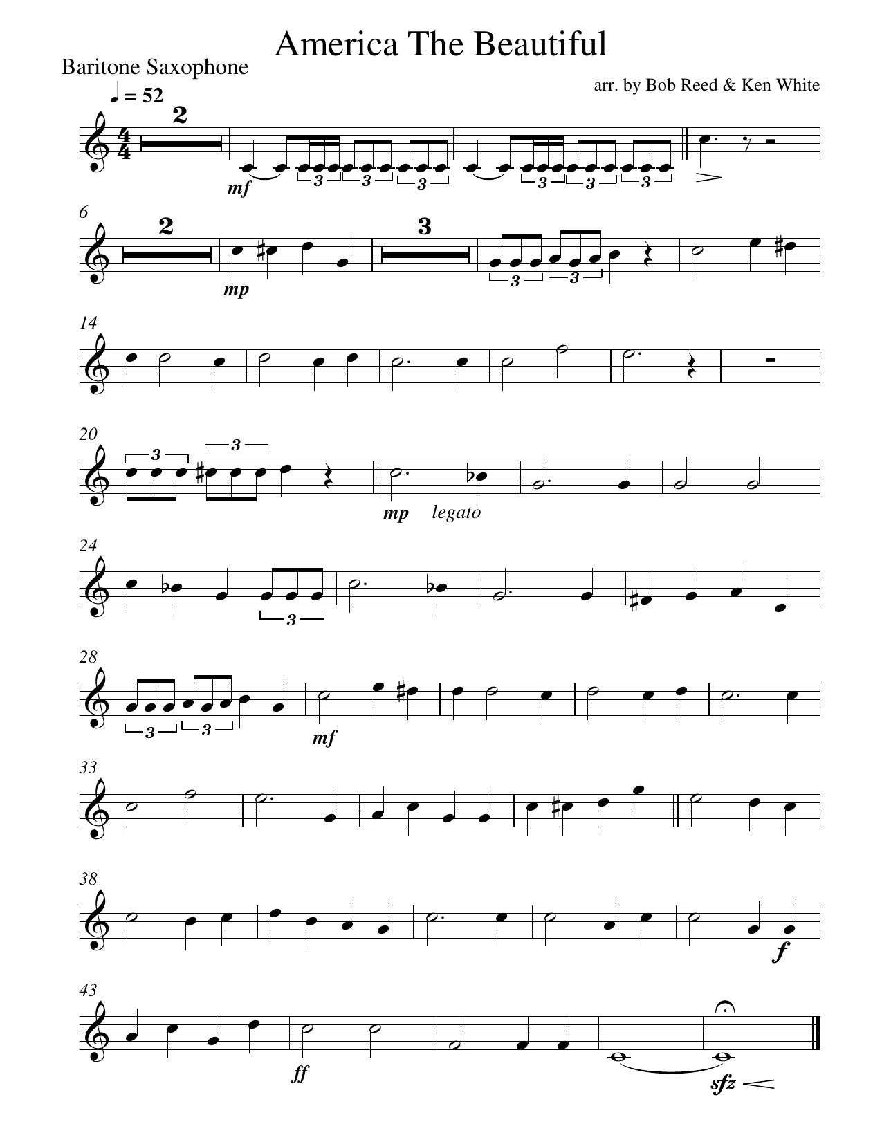 ATB Bari — sheet music preview