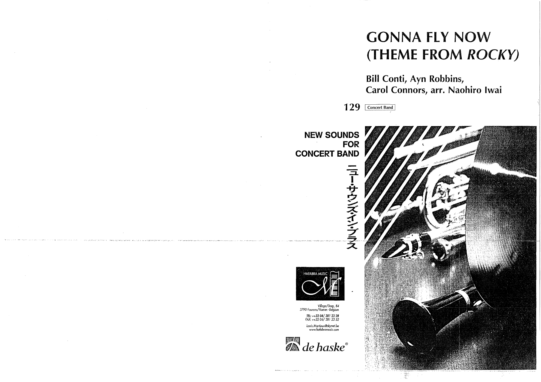 Gonna Fly Now (N.Iwai) — sheet music cover (first page)