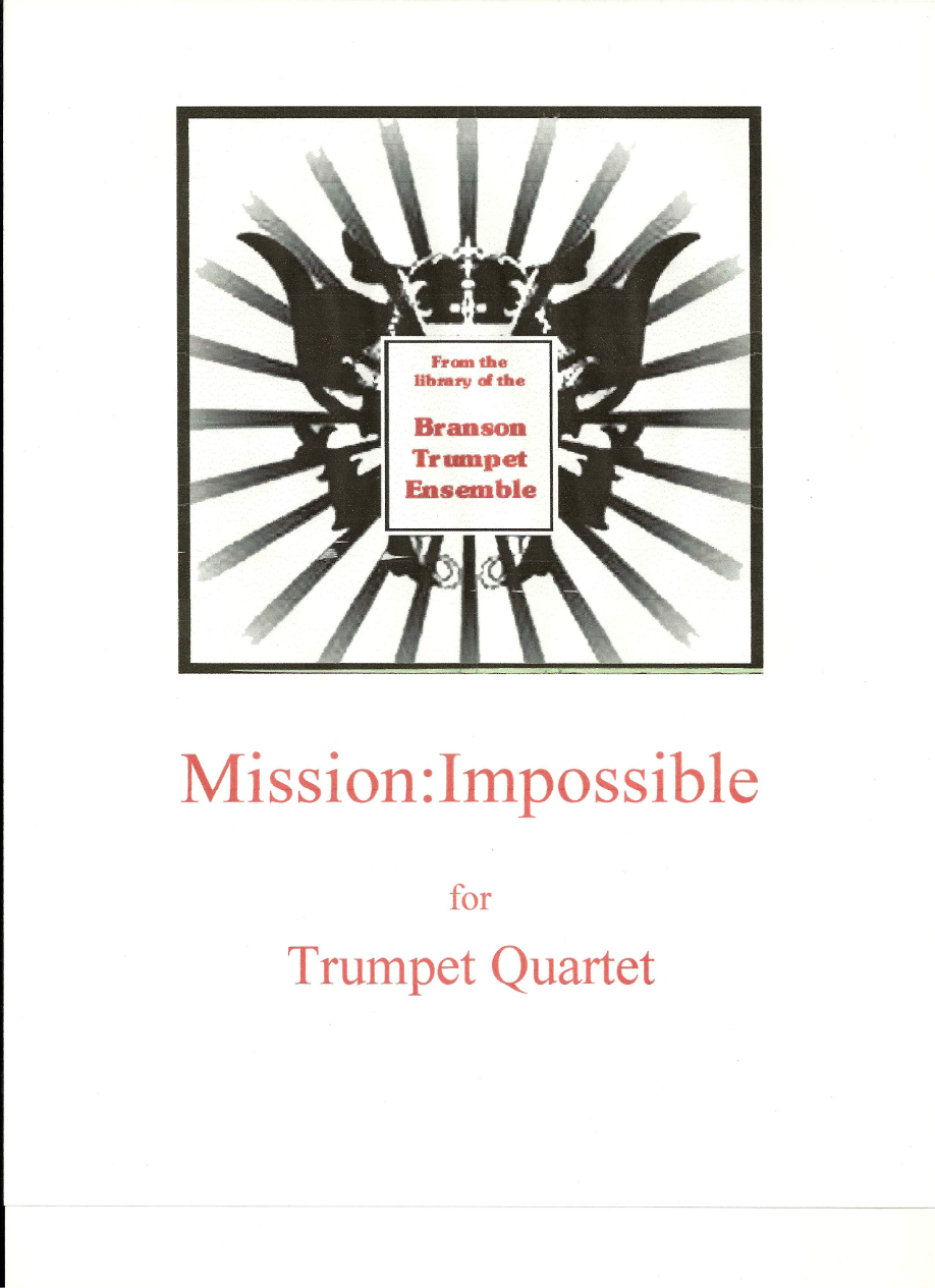Mission-Impossible-Parts-and-score — sheet music cover (first page)
