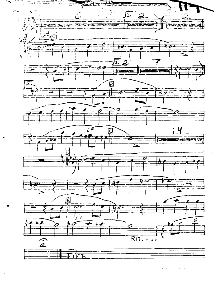 Stardust-Alto — sheet music preview