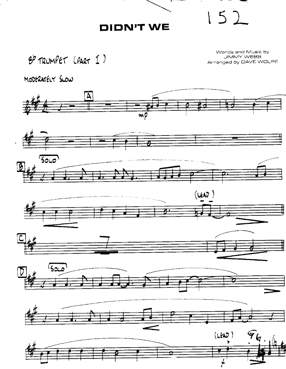 Didntwe-tr — sheet music cover (first page)