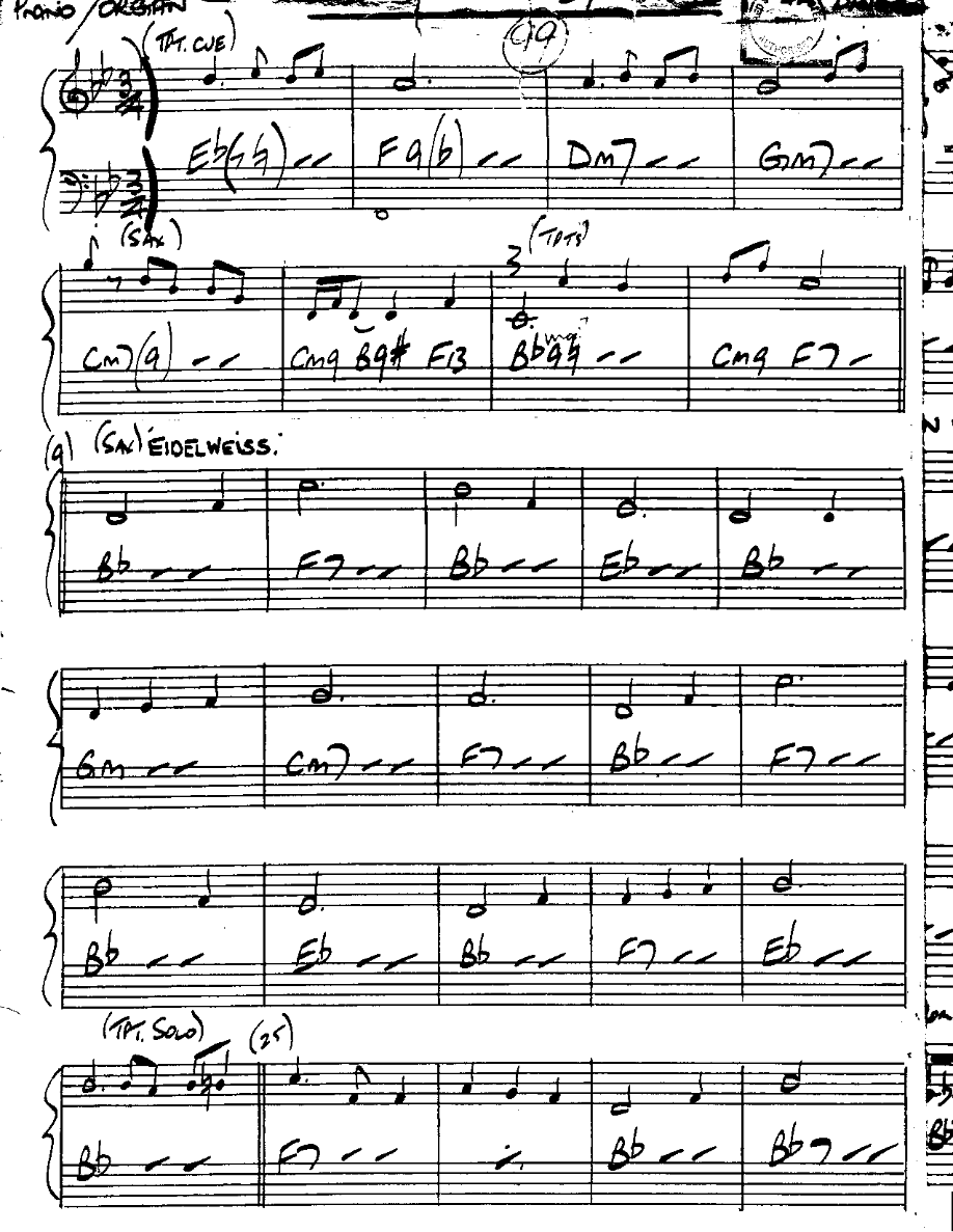 Waltz Medley-Piano — sheet music cover (first page)