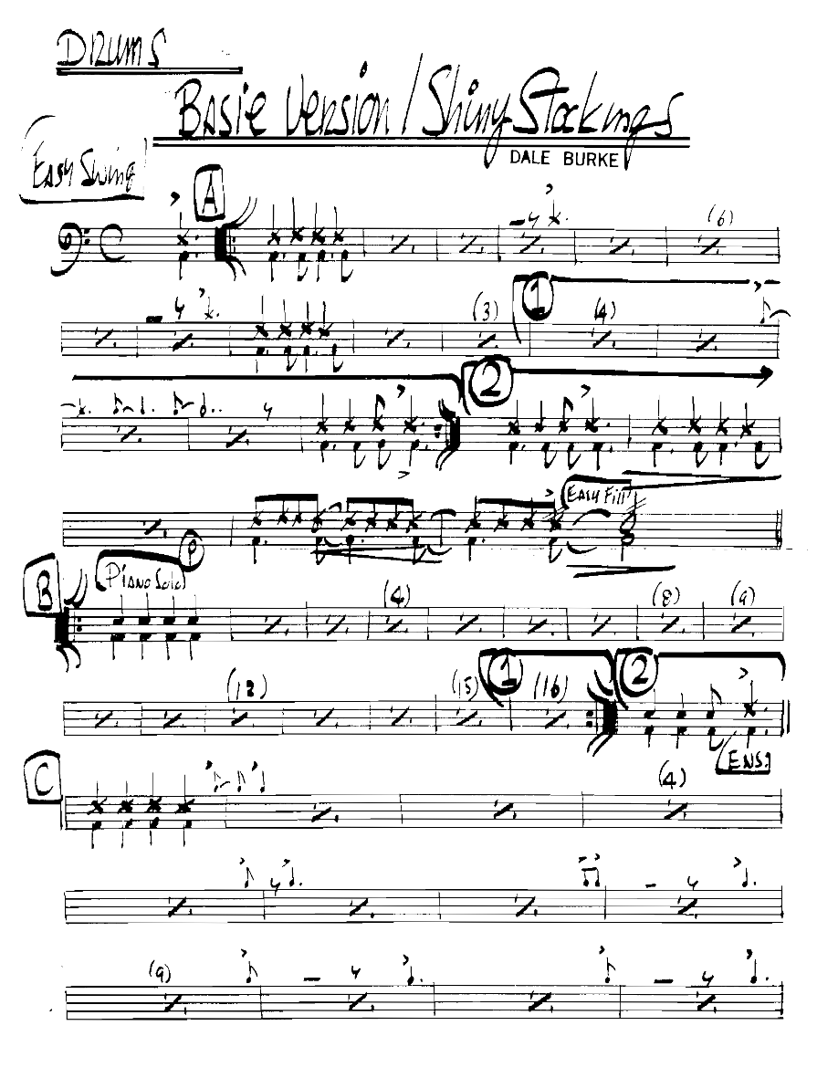 7piece drums — sheet music cover (first page)