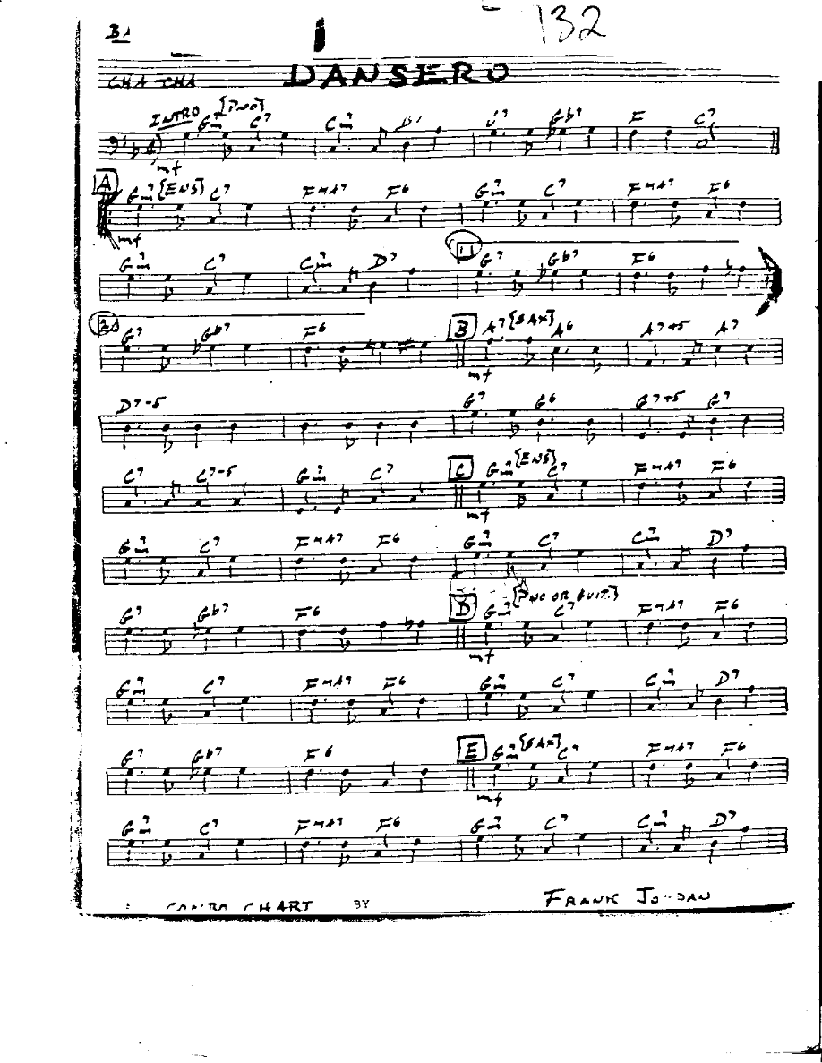 Dansero-Bass — sheet music preview