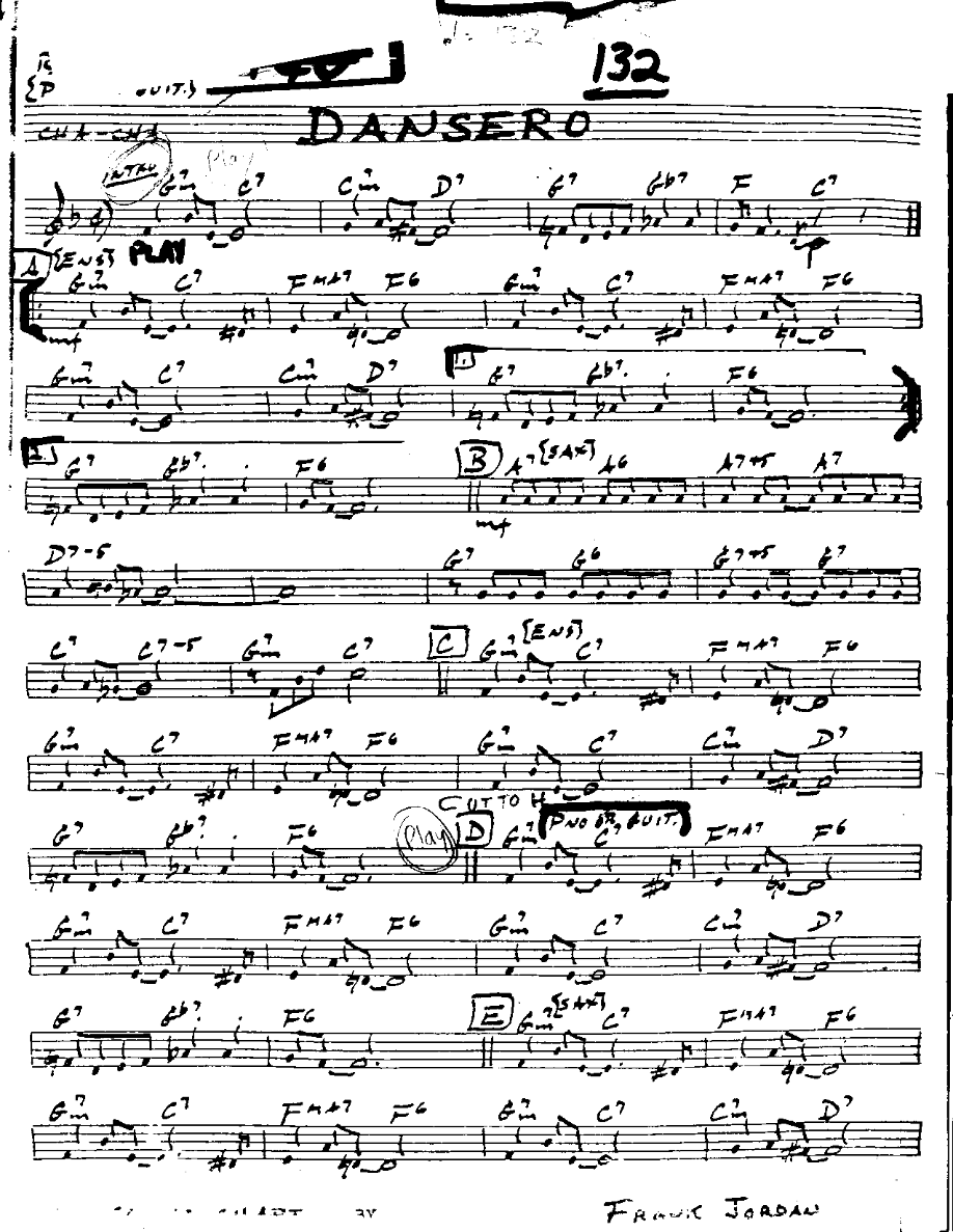 Dansero-Piano — sheet music preview