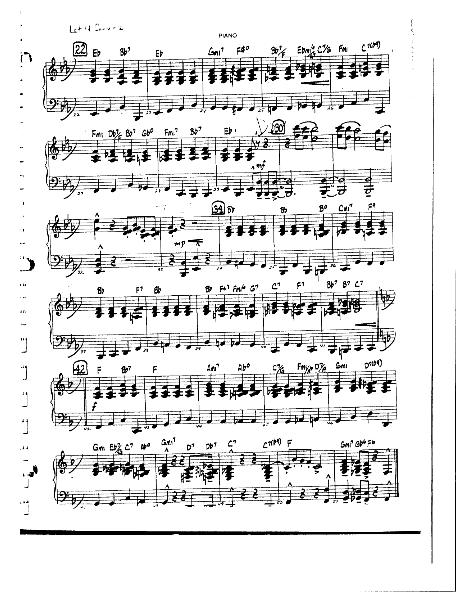 Let It Snow (B.Lowden) Vocal — sheet music cover (first page)